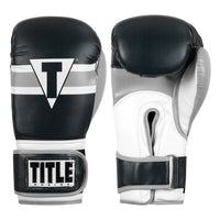 color:Navy/Grey/White::TITLE Boxing World Bag Boxing Gloves main view