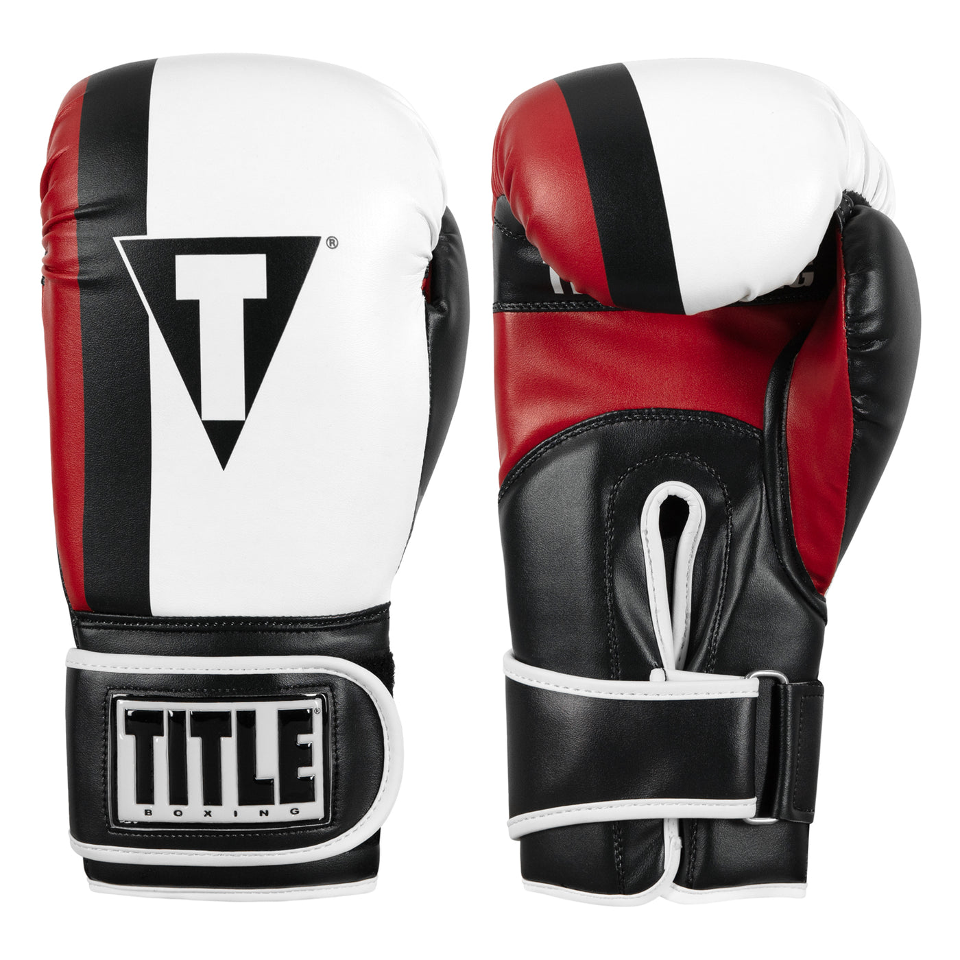 color:Navy/Red/White::TITLE Boxing World Bag Boxing Gloves main view