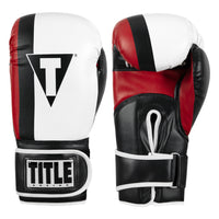 color:Navy/Red/White::TITLE Boxing World Bag Boxing Gloves main view