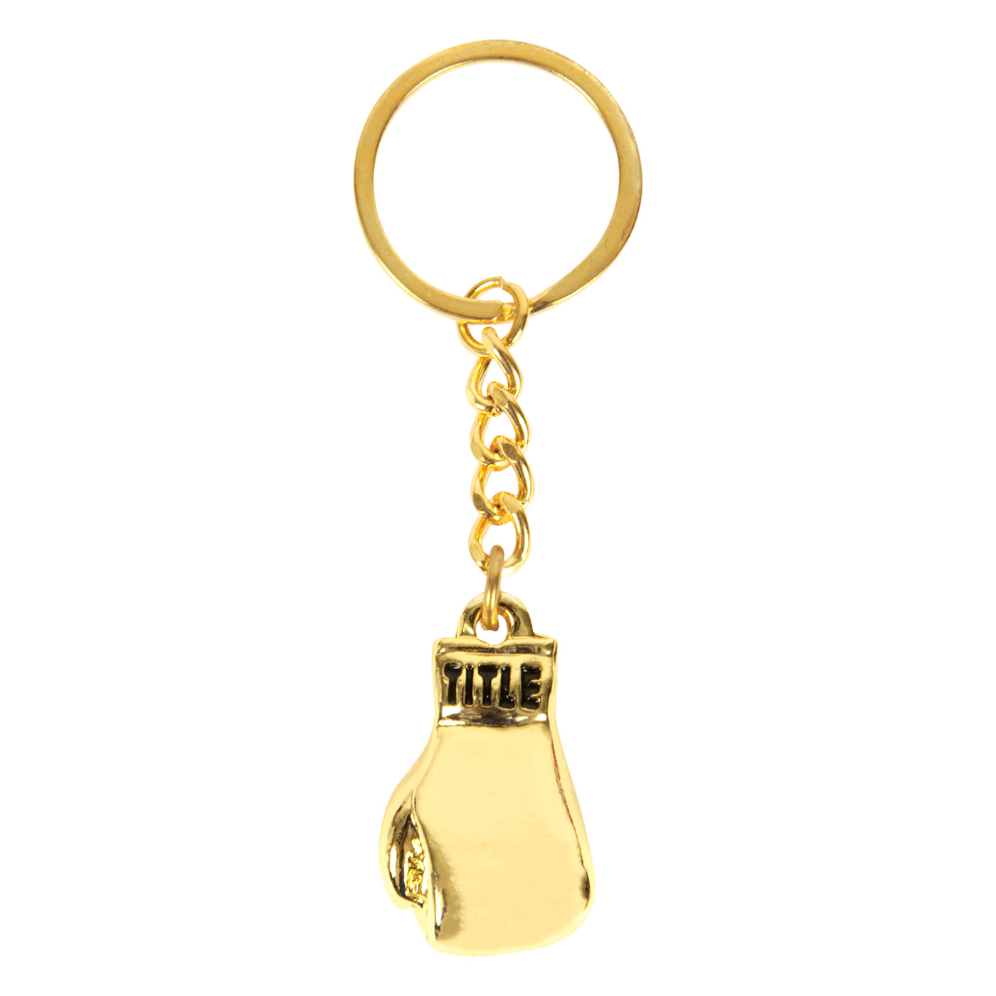 color:gold::TITLE Boxing Luxury Glove Keyring main view