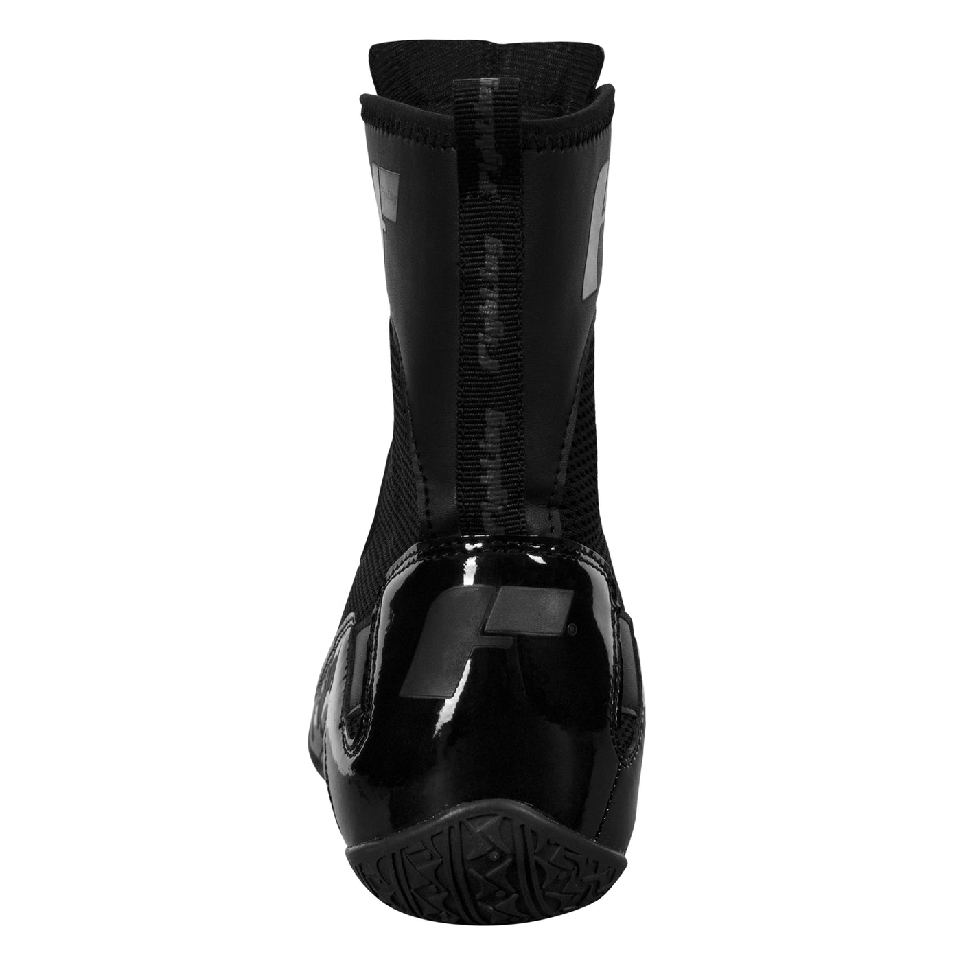 variant:black::Fighting S2 Gel Superior Boxing Shoes back view