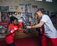variant:lifestyle::Fighting Combat Striking Sticks coach and kit sticking