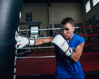 variant:white::Fighting Fury Professional Training Gloves kid left jab