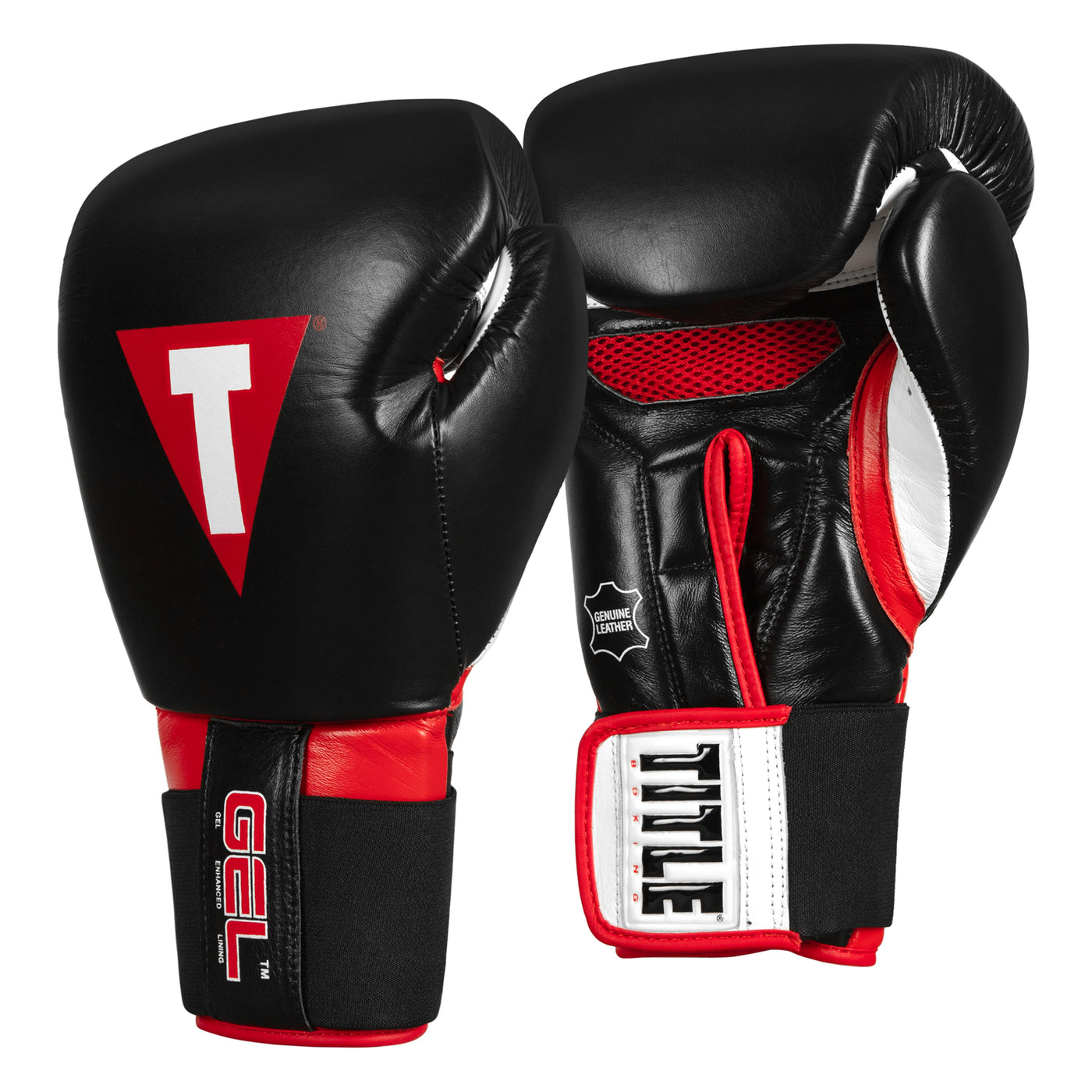 variant:lifestyle::TITLE Boxing Gel Generation Leather Bag Gloves side view