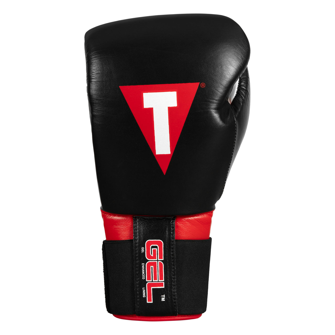variant:lifestyle::TITLE Boxing Gel Generation Leather Bag Gloves single glove back view