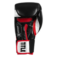variant:lifestyle::TITLE Boxing Gel Generation Leather Bag Gloves single glove palm view