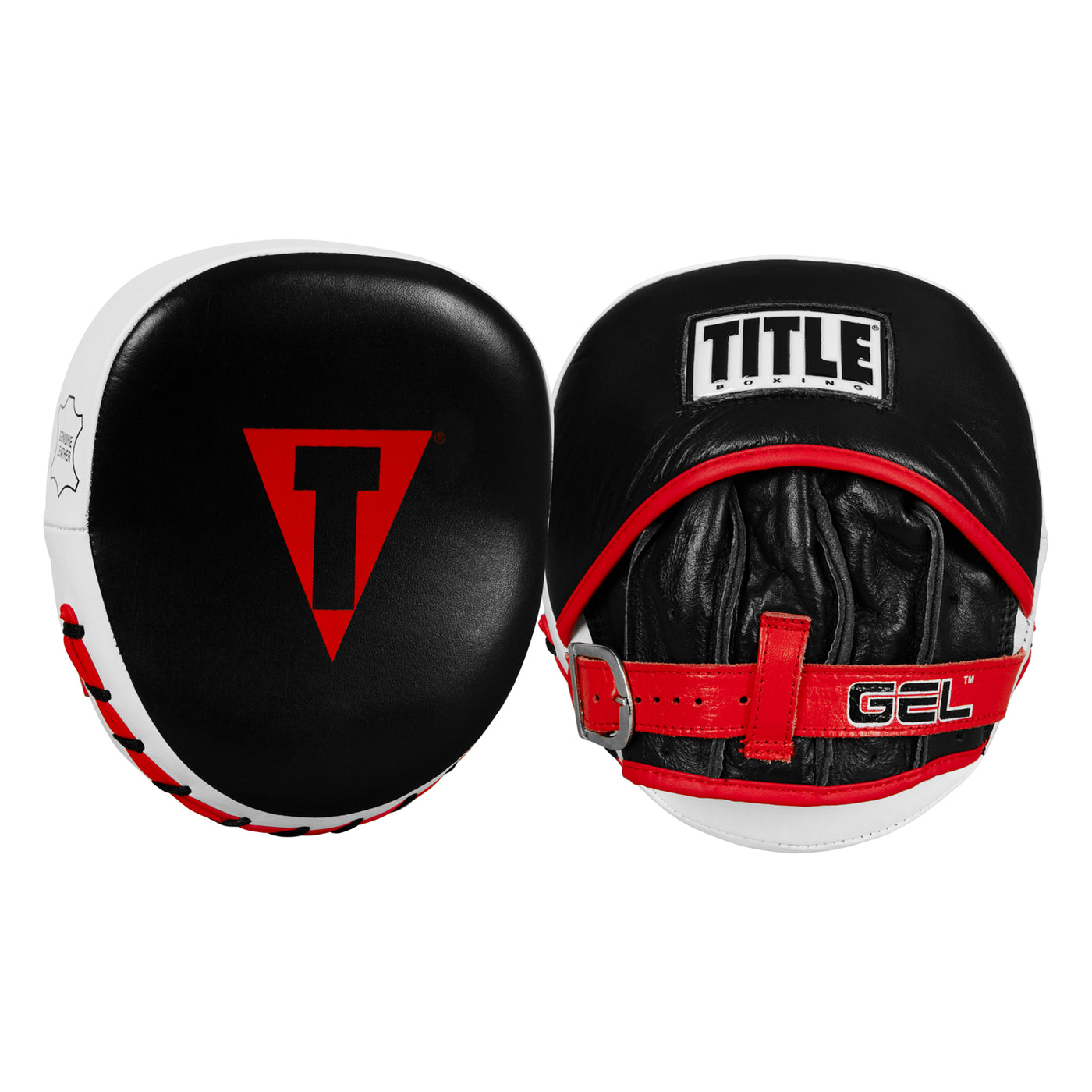 variant:lifestyle::TITLE Boxing Gel Leather Punch Mitts main view