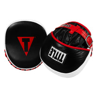 variant:lifestyle::TITLE Boxing Gel Leather Punch Mitts side by side