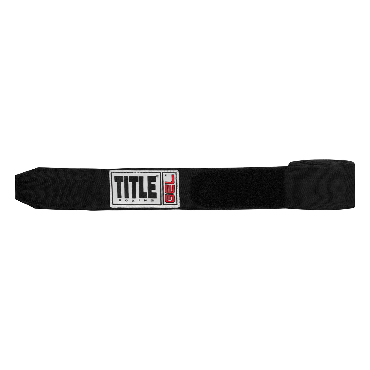 variant:black::TITLE Boxing Gel Iron Fist Wraps front view