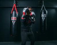 variant:Black/Grey/Red::TITLE Boxing Gel Rush Bag Gloves