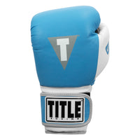 variant:light blue/white::TITLE Boxing Gel World V2T Bag Gloves front view