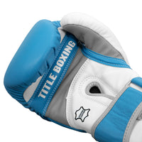 variant:light blue/white::TITLE Boxing Gel World V2T Bag Gloves palm view