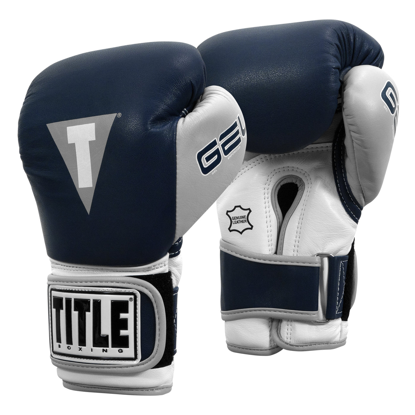 variant:navy::TITLE Boxing Gel World V2T Bag Gloves sideview