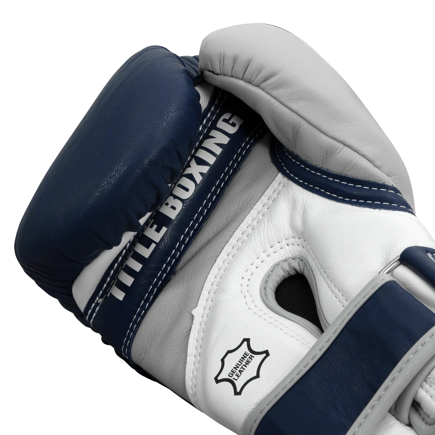 variant:navy::TITLE Boxing Gel World V2T Bag Gloves palm view