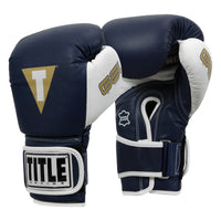 variant:navy/white::TITLE Boxing Gel World V2T Bag Gloves side view