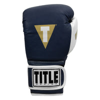 variant:navy/white::TITLE Boxing Gel World V2T Bag Gloves back view
