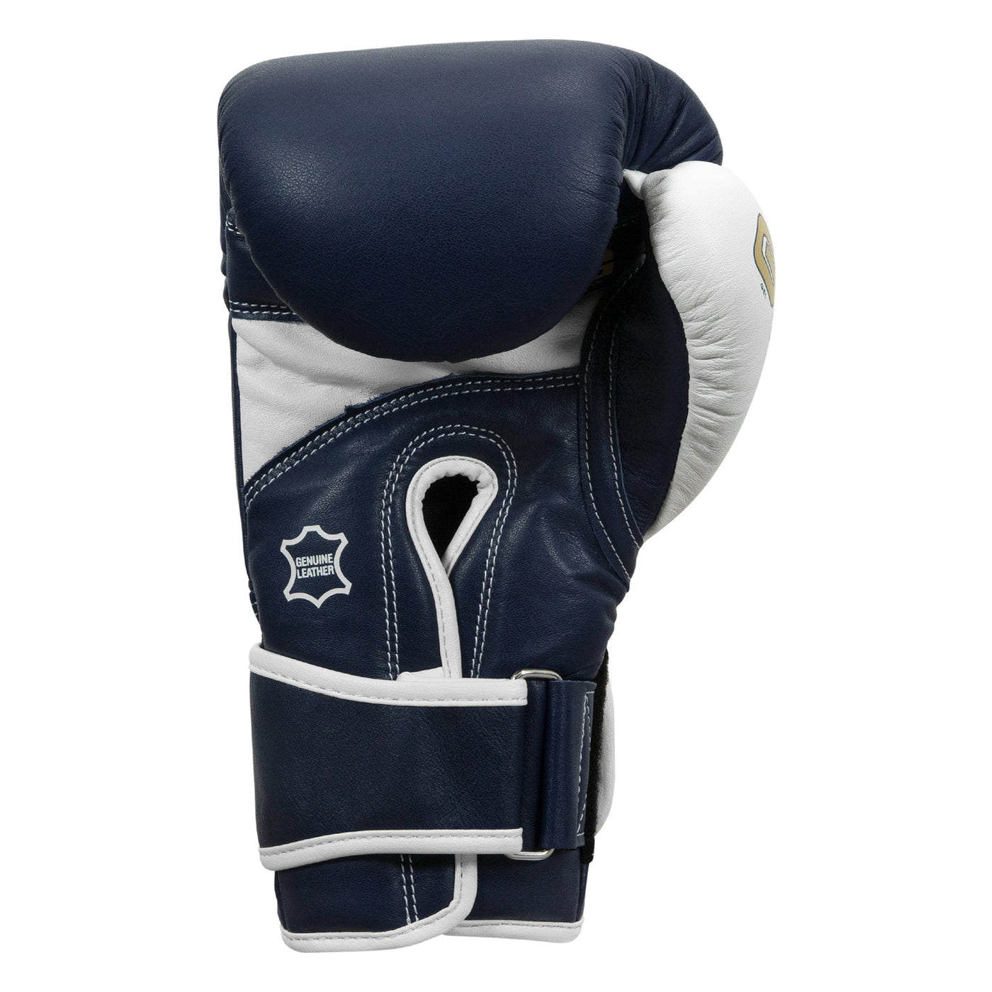 variant:navy/white::TITLE Boxing Gel World V2T Bag Gloves back view