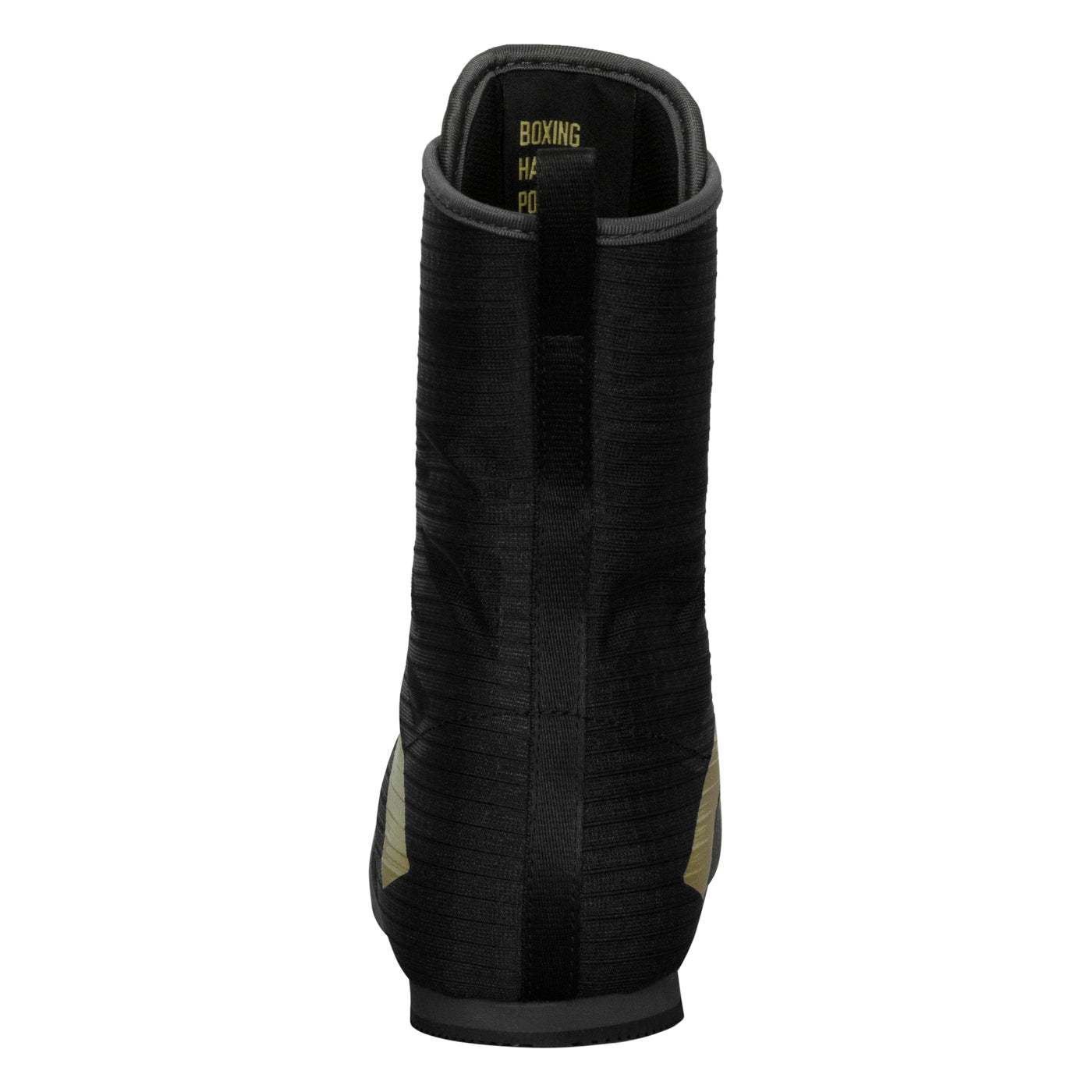 variant:black/gold::Adidas Box Hog 4 Boxing Boots back view