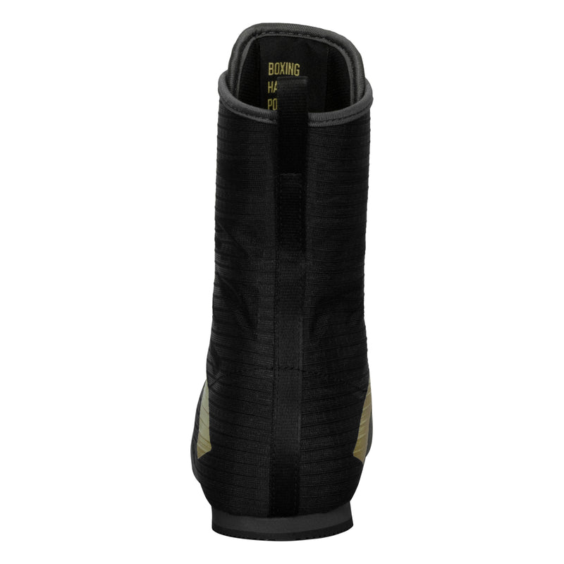 adidas Box Hog 4 Boxing Boots - Black/Gold, 10 adidas Box Hog 4 Boxing Boots - Black/Gold, 10