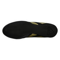 variant:black/gold::Adidas Box Hog 4 Boxing Boots bottom view