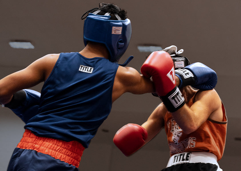 fighters in a boxing ring