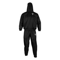 variant:lifestyle::TITLE Boxing Hooded Sauna Suit main view with hood up