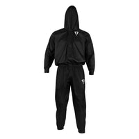 variant:lifestyle::TITLE Boxing Full Zip Hooded Sauna Suit with hood up view