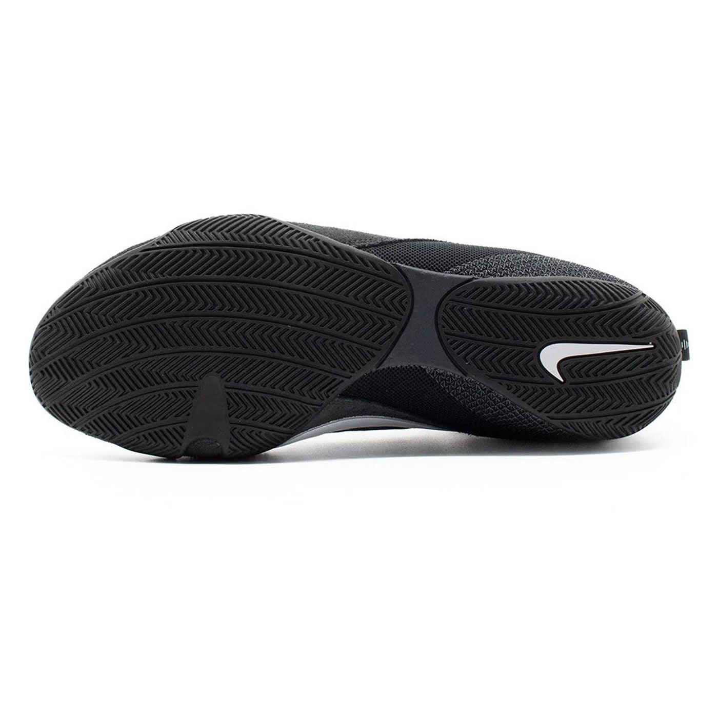 variant:black/white::Nike Boxing Shoes Machomai 3 bottom view