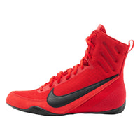 color:red/black::Nike Boxing Shoes Machomai 3 left view