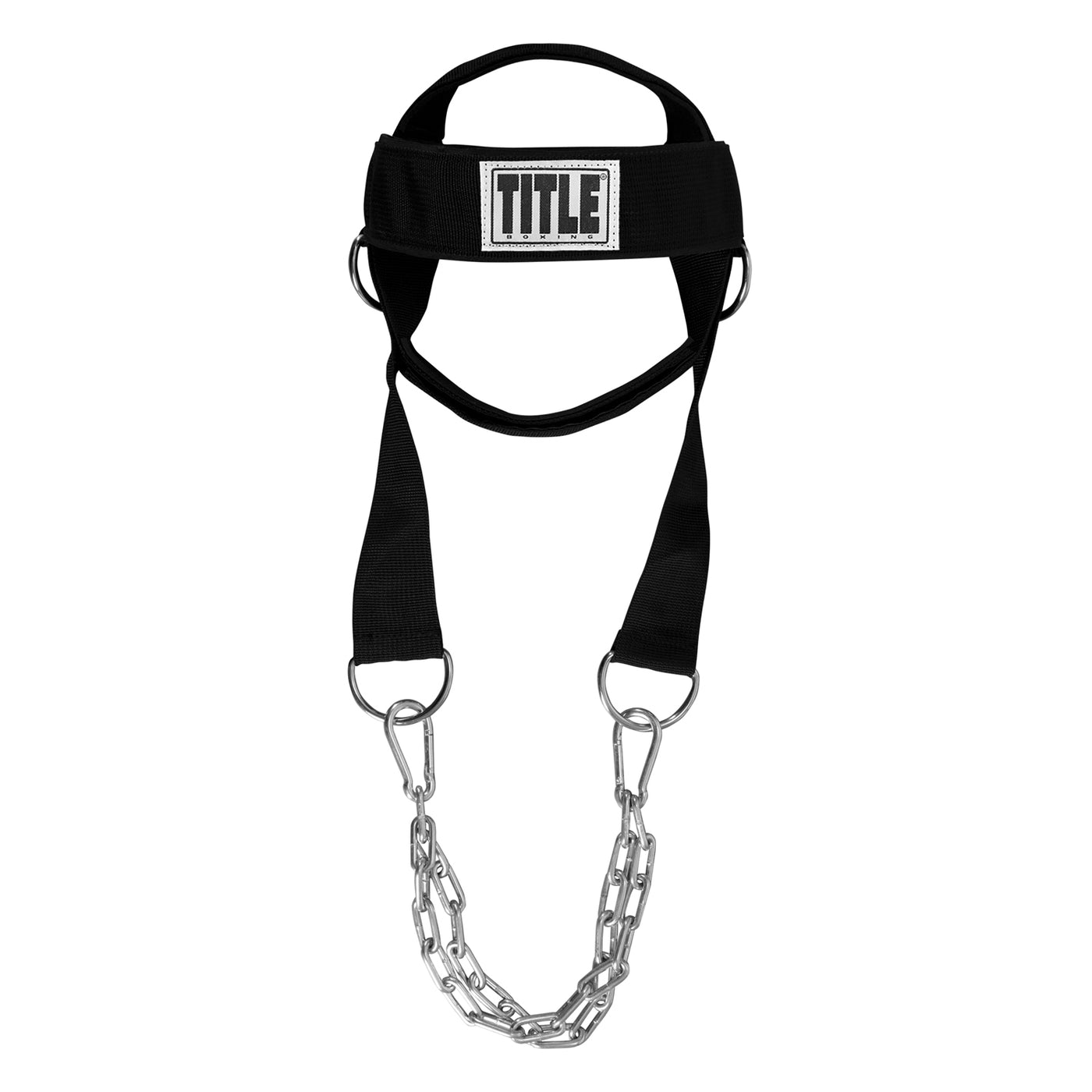 variant:lifestyle::TITLE Boxing Nylon Head Harness 2.0 front view