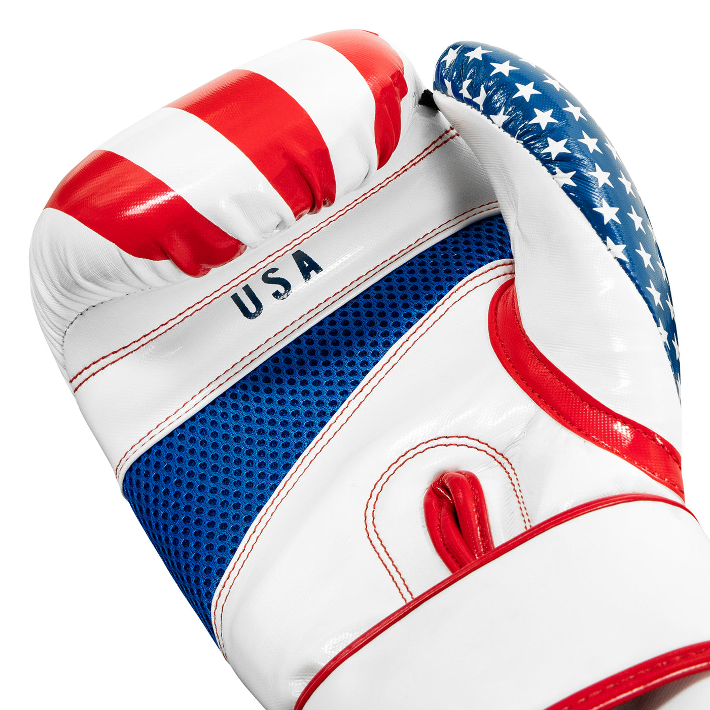 variant:lifestyle::TITLE Boxing Infused Foam Combat USA Training Gloves palm view