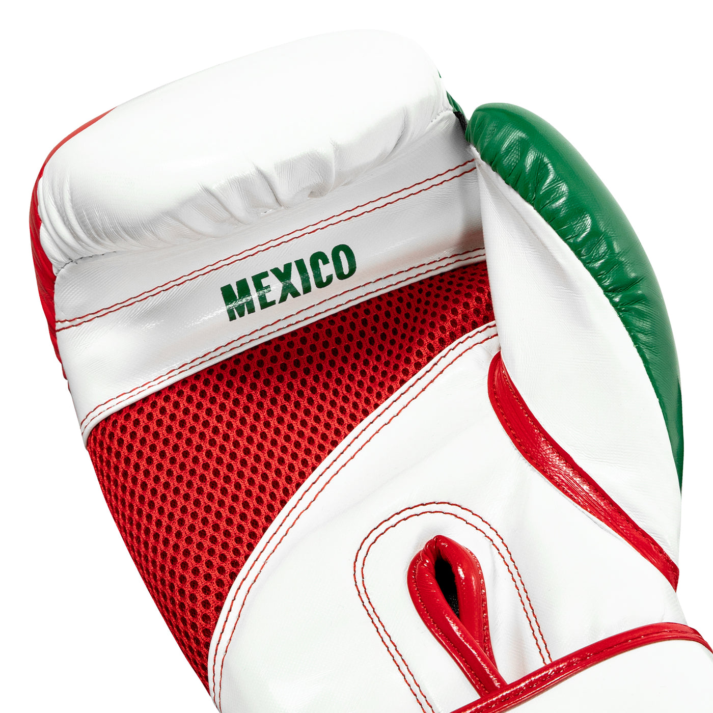 variant:lifestyle::TITLE Boxing Infused Foam EI Combat Mexico Training Gloves palm view