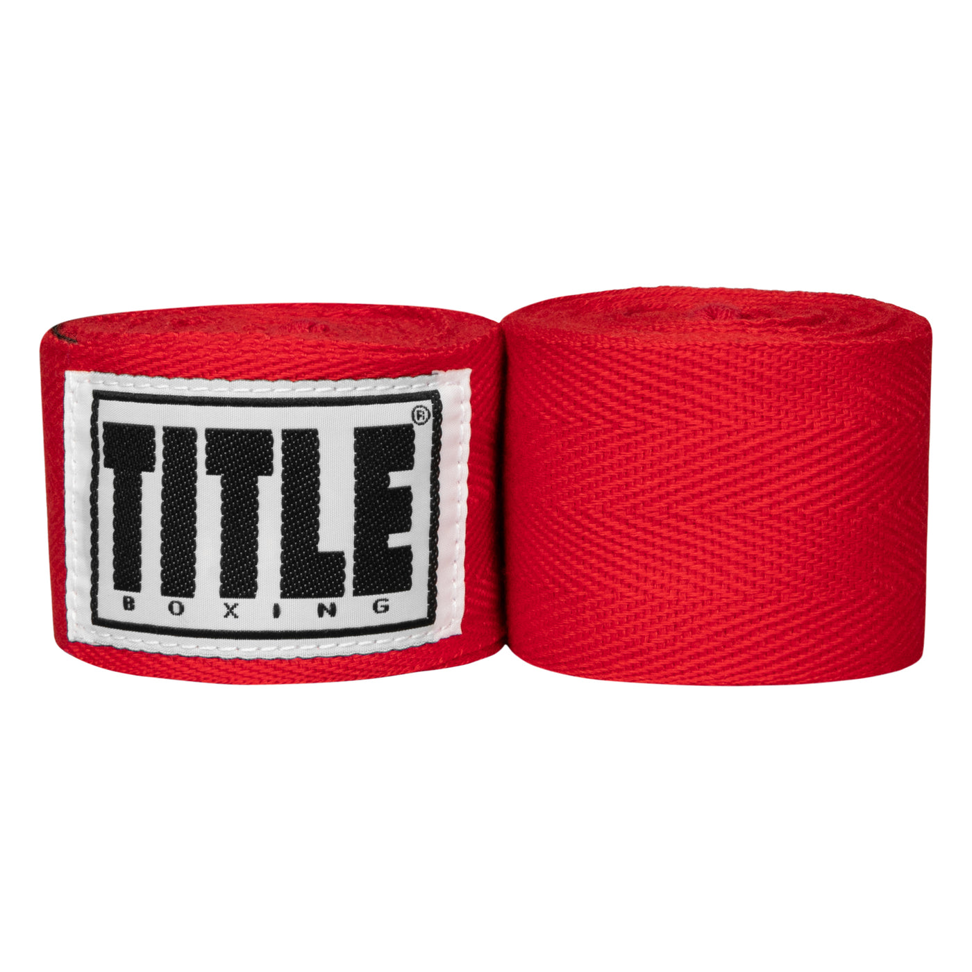 color:red::TITLE Boxing Traditional Weave 180" Hand Wraps main view