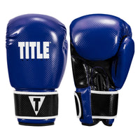 color:blue/black::TITLE Boxing Instinct Fitness Bag Gloves main view