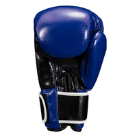 variant:blue/black::TITLE Boxing Instinct Fitness Bag Gloves fourth view