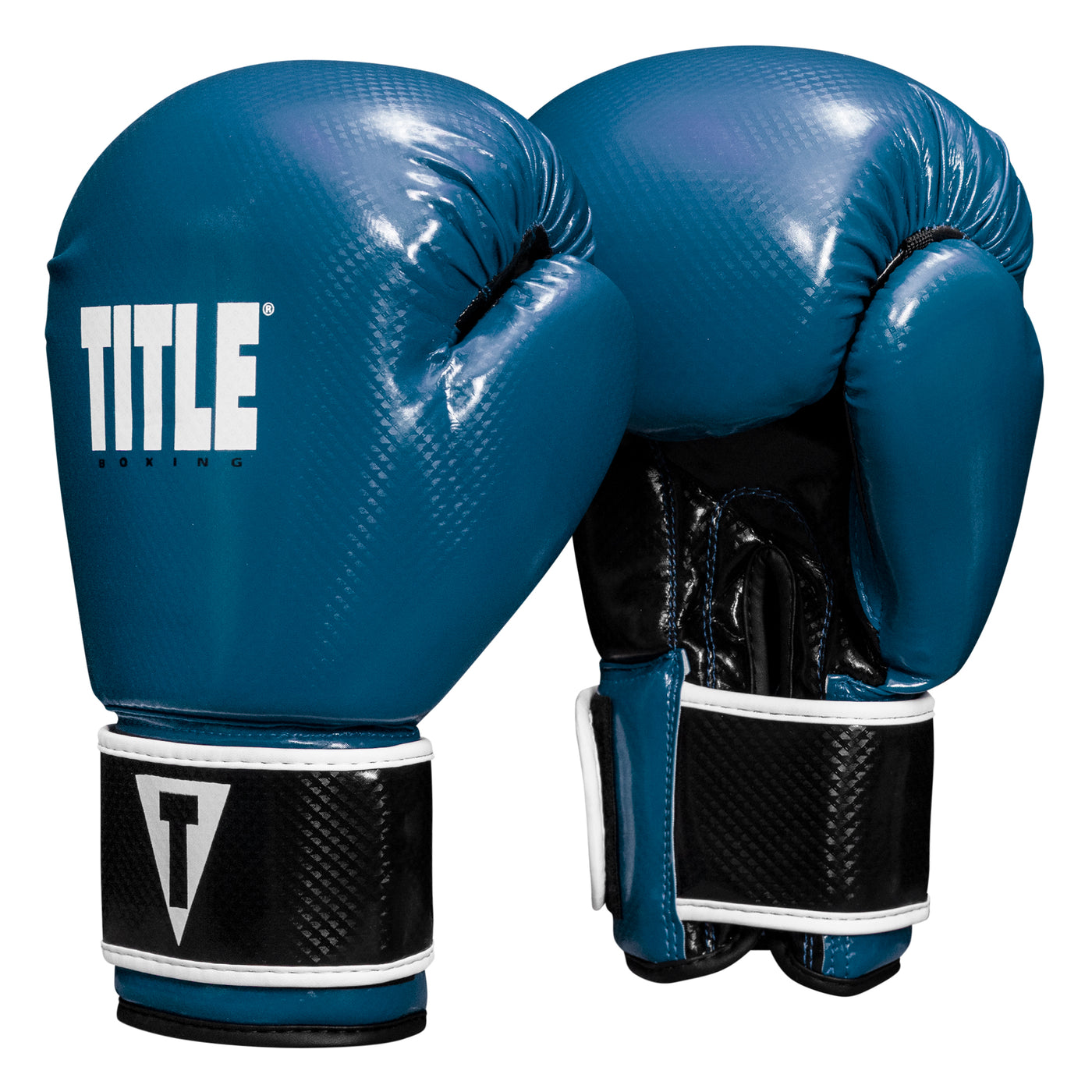 variant:Light Blue/Black::TITLE Boxing Instinct Fitness Bag Gloves second view