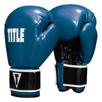 variant:Light Blue/Black::TITLE Boxing Instinct Fitness Bag Gloves second view