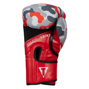 TITLE Boxing Infused Foam Camo Color Pop Bag Boxing Gloves