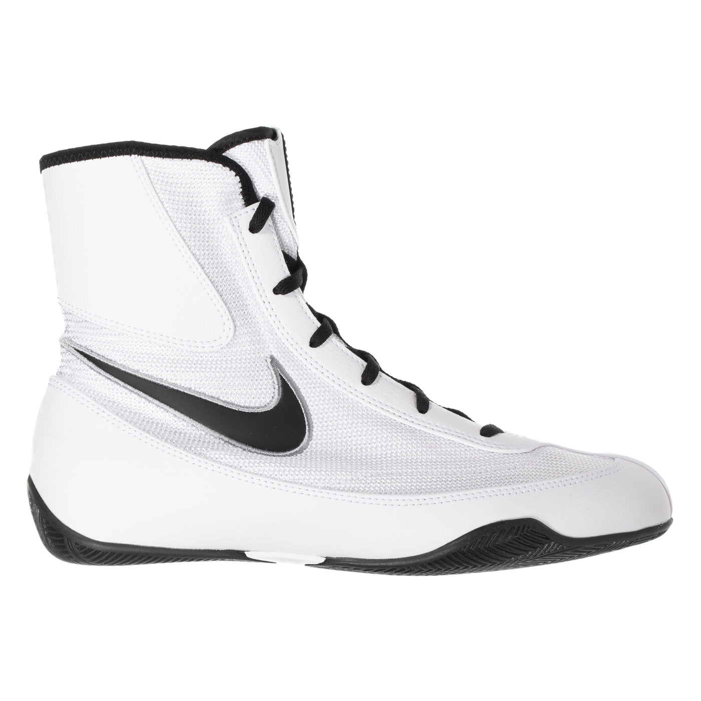 variant:white/black::Nike Boxing Shoes Machomai 2 side view