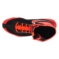 variant:red/black::Nike Boxing Shoes Machomai 2 top view