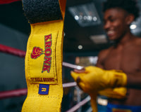 variant:gold::KRONK Boxing Gym Hand Wrap wrap single close up