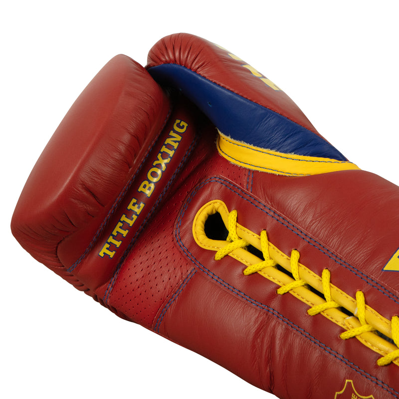 KRONK Boxing Gym Lace-Up Training Boxing Gloves – TITLE Boxing