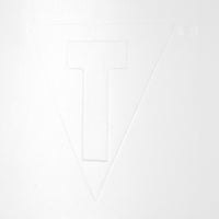 variant:white::TITLE Boxing KO-Vert Heavy Bag closeup of logo