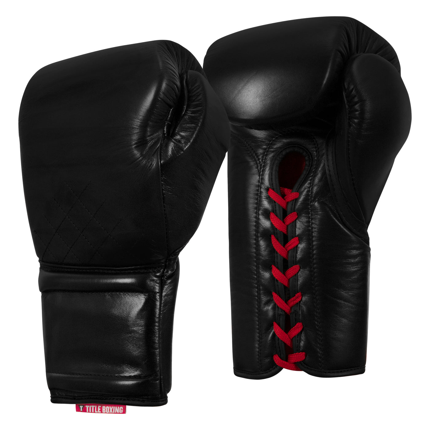 variant:Black::TITLE Boxing Ko-Vert Sparring Gloves side view