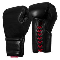 variant:Black::TITLE Boxing Ko-Vert Sparring Gloves side view