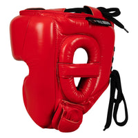 variant:red::TITLE Boxing KO-Vert Stealth Headgear side view