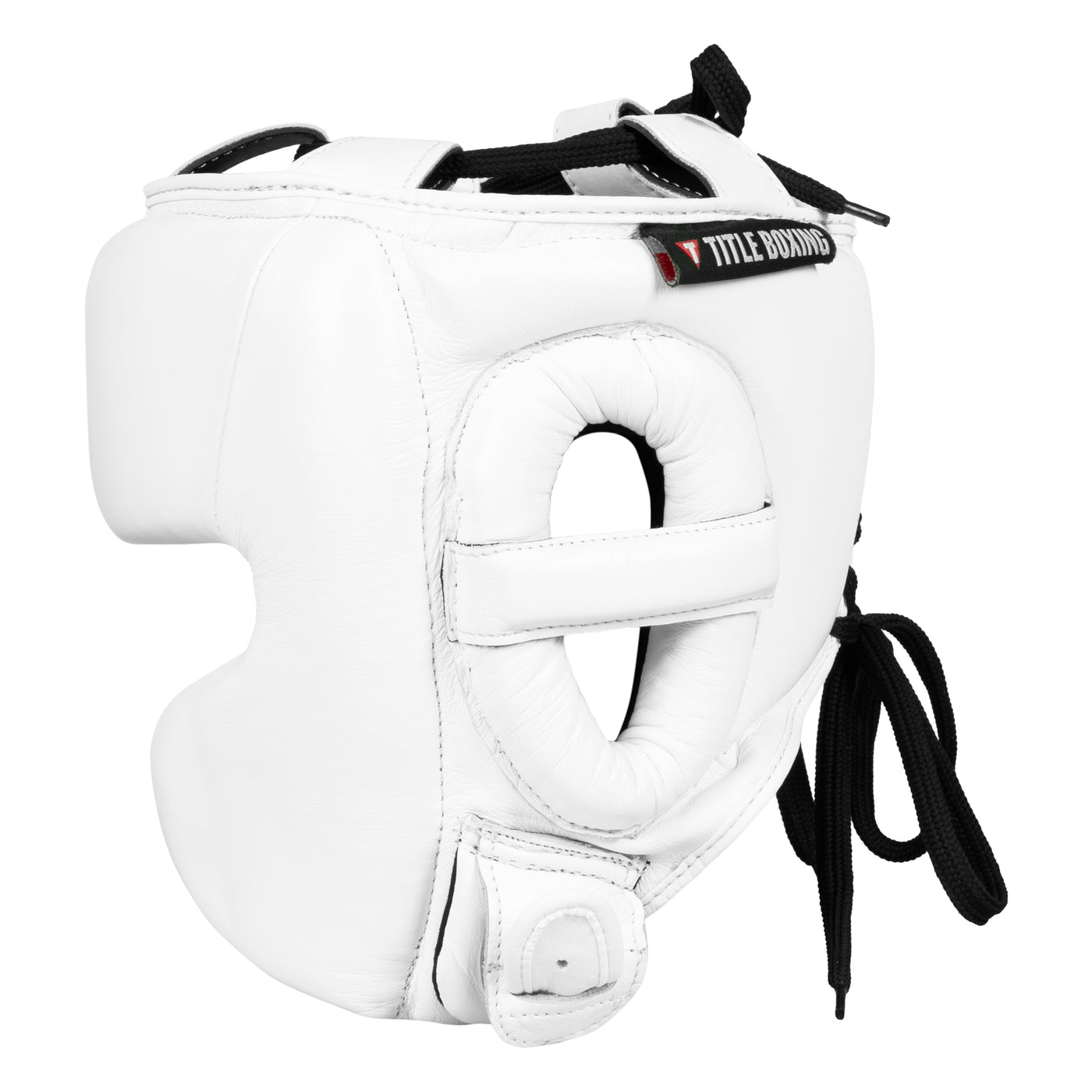 variant:white::TITLE Boxing KO-Vert Stealth Headgear side view