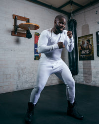 variant:white::TITLE Boxing Thermal Wear Long Sleeve guy shadow boxing