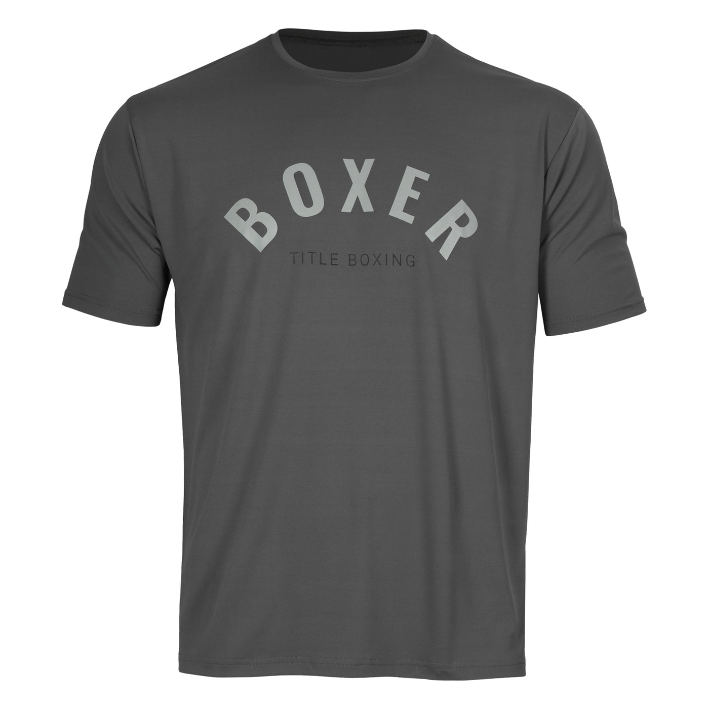 color:grey::TITLE Boxing Pure Boxer Tee front view