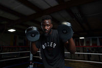 variant:black::TITLE Boxing Pure Boxer Tee  coach with mitts
